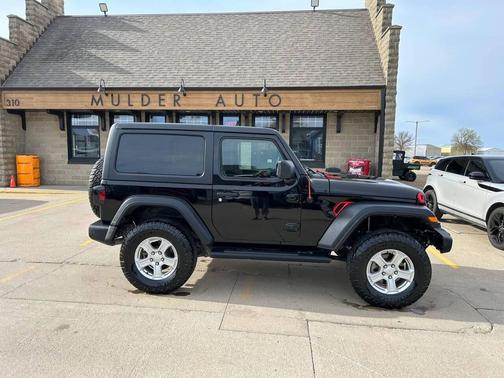 Black 2020 Jeep Wrangler Sport S