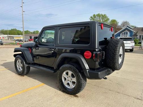 Black 2020 Jeep Wrangler Sport S