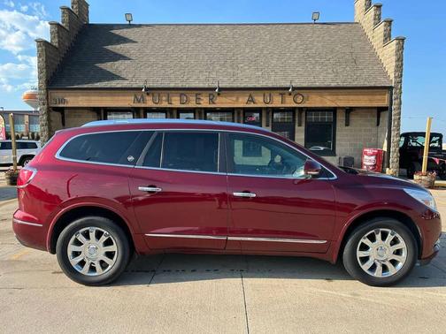 Crimson Red Tintcoat 2017 Buick Enclave Premium
