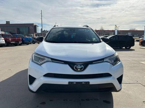Super White 2017 Toyota RAV4 LE