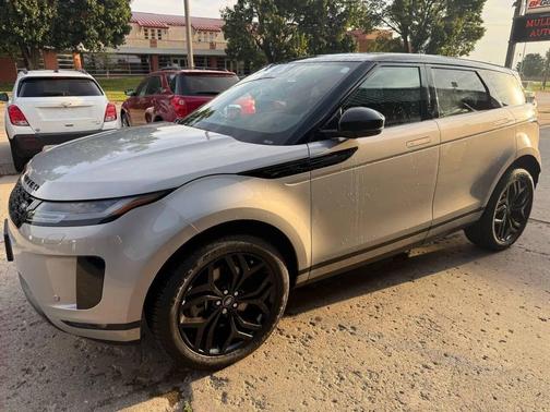 Silver 2023 Land Rover Range Rover Evoque SE