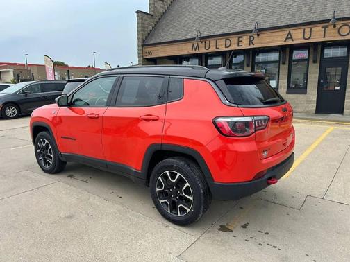Spitfire Orange Clearcoat 2020 Jeep Compass Trailhawk
