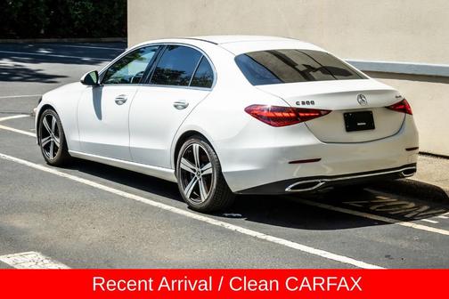 White 2022 Mercedes-Benz C-Class C 300 4MATIC