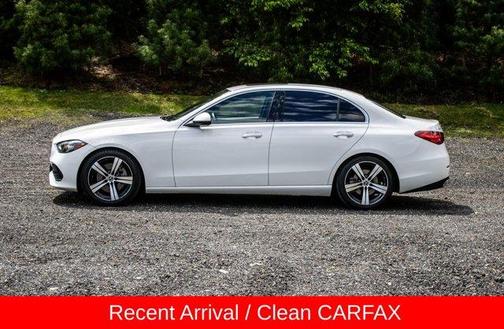 White 2022 Mercedes-Benz C-Class C 300 4MATIC