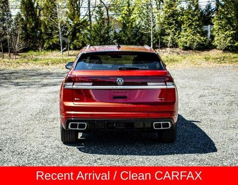 Aurora Red Metallic 2024 Volkswagen Atlas Cross Sport 2.0T SEL Premium R-Line
