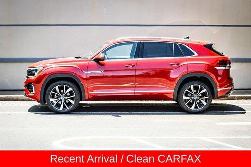 Aurora Red Metallic 2024 Volkswagen Atlas Cross Sport 2.0T SEL Premium R-Line