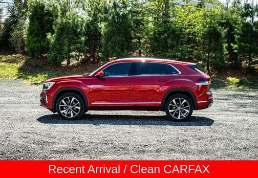 Aurora Red Metallic 2024 Volkswagen Atlas Cross Sport 2.0T SEL Premium R-Line