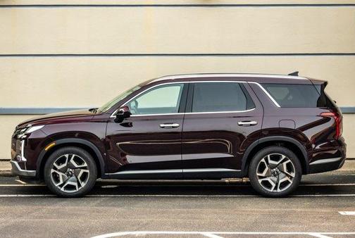 Burgundy 2024 Hyundai PALISADE SEL