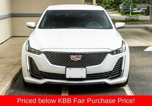 Summit White 2022 Cadillac CT5 Luxury RWD