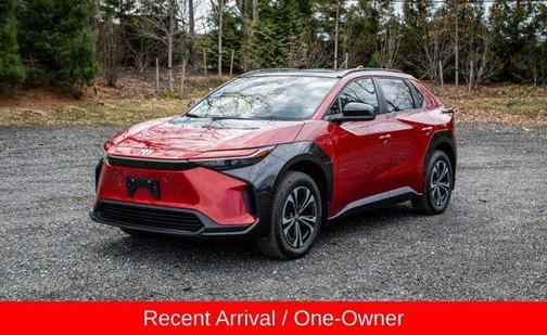 Red 2023 Toyota bZ4X XLE