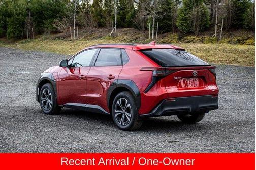 Red 2023 Toyota bZ4X XLE