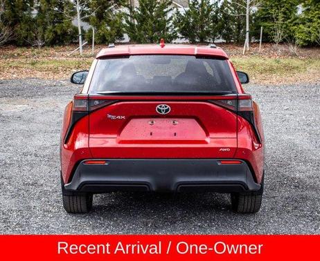 Red 2023 Toyota bZ4X XLE