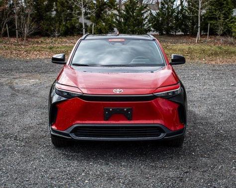 Red 2023 Toyota bZ4X XLE