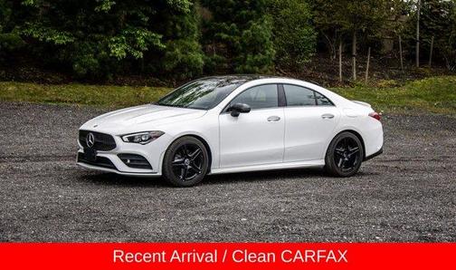 Polar White 2021 Mercedes-Benz CLA 250 Base 4MATIC