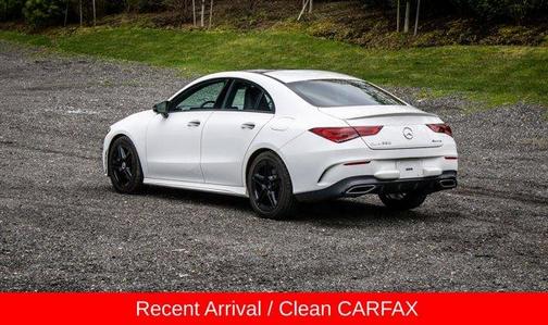 Polar White 2021 Mercedes-Benz CLA 250 Base 4MATIC