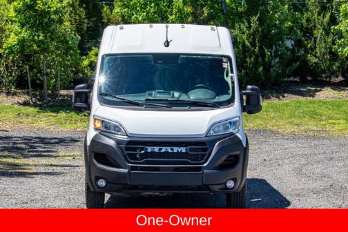 Bright White Clearcoat 2025 RAM ProMaster 2500 High Roof