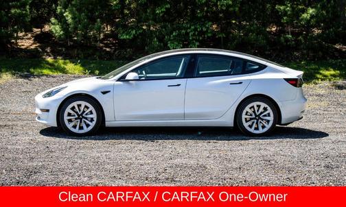 White 2022 Tesla Model 3 Base
