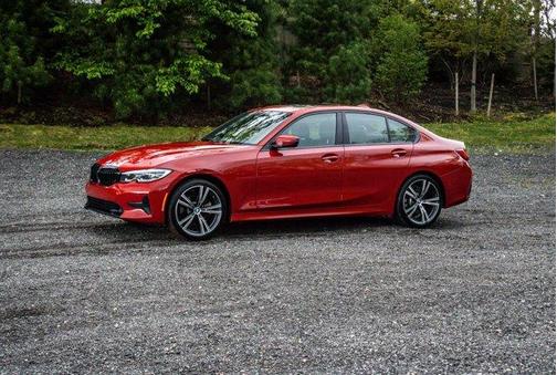 Melbourne Red Metallic 2021 BMW 330 i xDrive