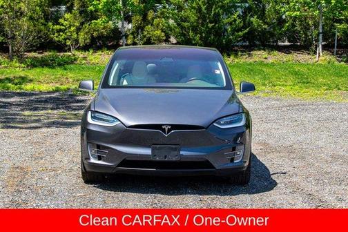 Gray 2018 Tesla Model X 75D