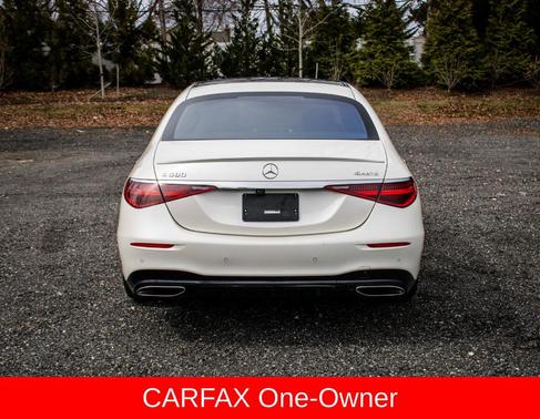 White 2021 Mercedes-Benz S-Class S 580 4MATIC