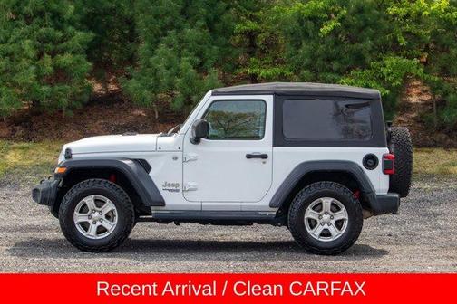 Bright White Clearcoat 2019 Jeep Wrangler Sport
