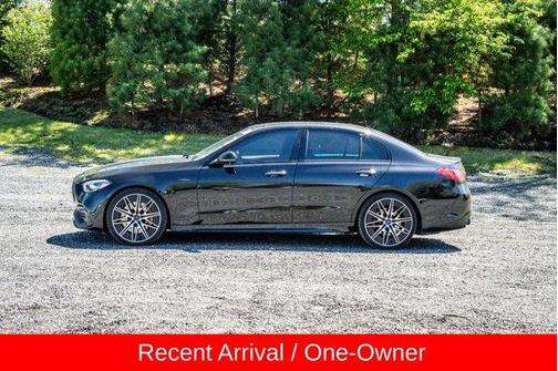 Black 2023 Mercedes-Benz AMG C 43 Base 4MATIC