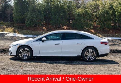 White 2022 Mercedes-Benz EQS 450+ Base