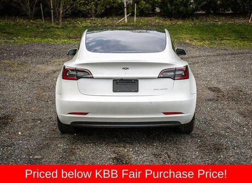 White 2022 Tesla Model 3 Long Range
