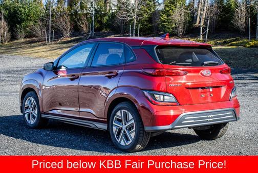 Red 2023 Hyundai KONA EV SEL