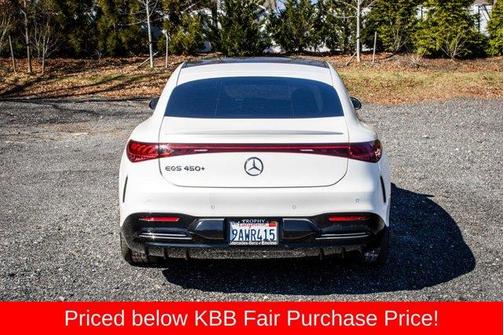 White 2022 Mercedes-Benz EQS 450+ Base