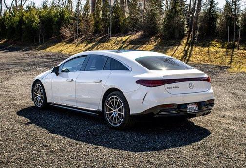 White 2022 Mercedes-Benz EQS 450+ Base