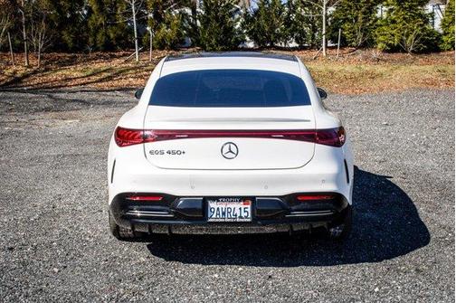 White 2022 Mercedes-Benz EQS 450+ Base