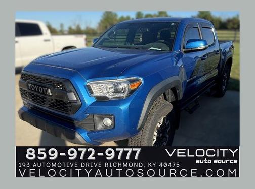 Blazing Blue Pearl 2017 Toyota Tacoma TRD Off Road