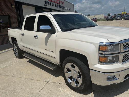 White Diamond Clearcoat 2015 Chevrolet Silverado 1500 LTZ