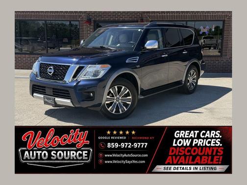 Hermosa Blue 2018 Nissan Armada SL