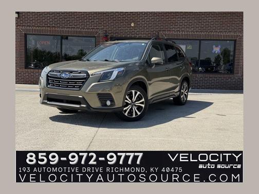 Green Metallic 2023 Subaru Forester Limited
