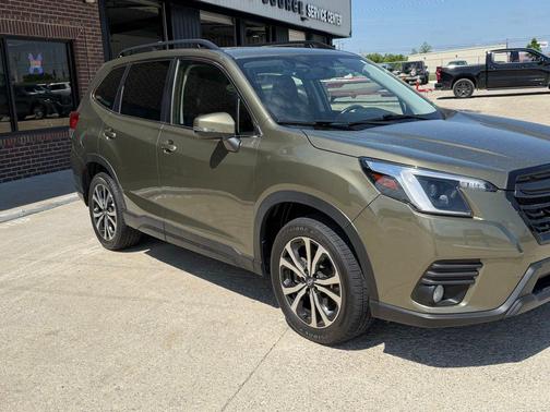 Green Metallic 2023 Subaru Forester Limited