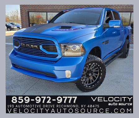 Hydro Blue Pearlcoat 2018 RAM 1500 Sport