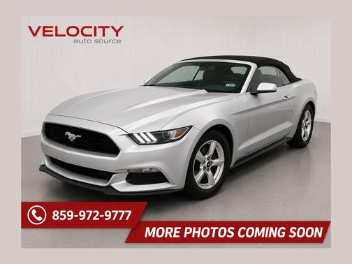 Ingot Silver Metallic 2016 Ford Mustang V6