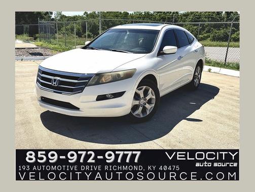 White Diamond Pearl 2010 Honda Accord Crosstour EX-L