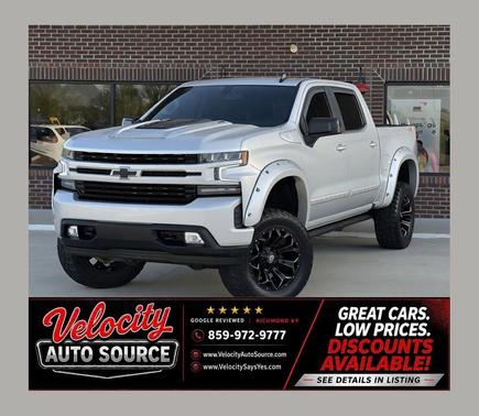 Silver Ice Metallic 2021 Chevrolet Silverado 1500 RST