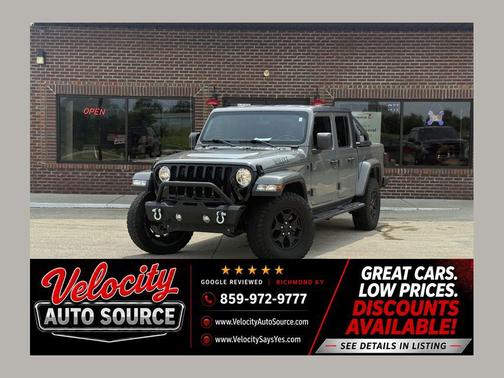 Sting-Gray Clearcoat 2021 Jeep Gladiator Willys 4x4