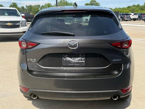 Machine Gray Metallic 2021 Mazda CX-5 Grand Touring
