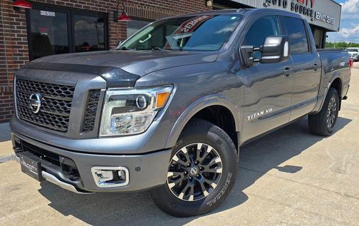 Gun Metallic 2019 Nissan Titan PRO-4X