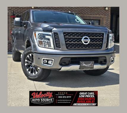 Gun Metallic 2019 Nissan Titan PRO-4X Truck