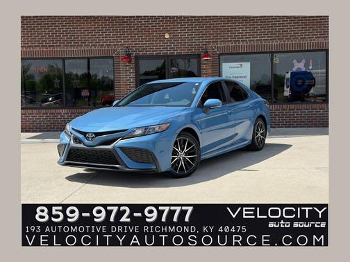 Cavalry Blue 2023 Toyota Camry SE