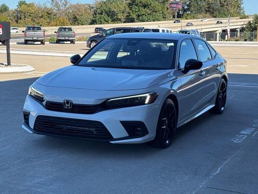 Platinum White Pearl 2023 Honda Civic Sport