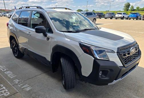 Crystal White Pearl 2023 Subaru Forester Wilderness