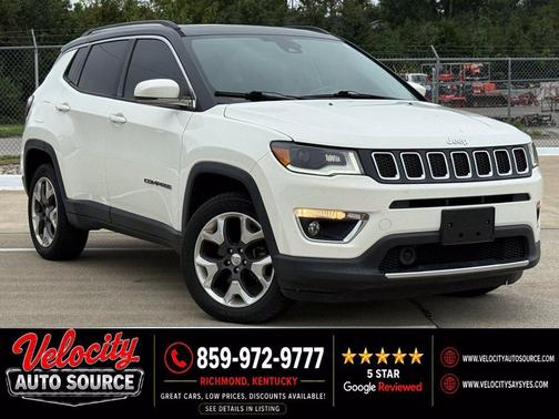 White Clearcoat 2018 Jeep Compass Limited