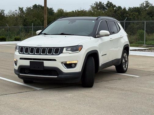 White Clearcoat 2018 Jeep Compass Limited